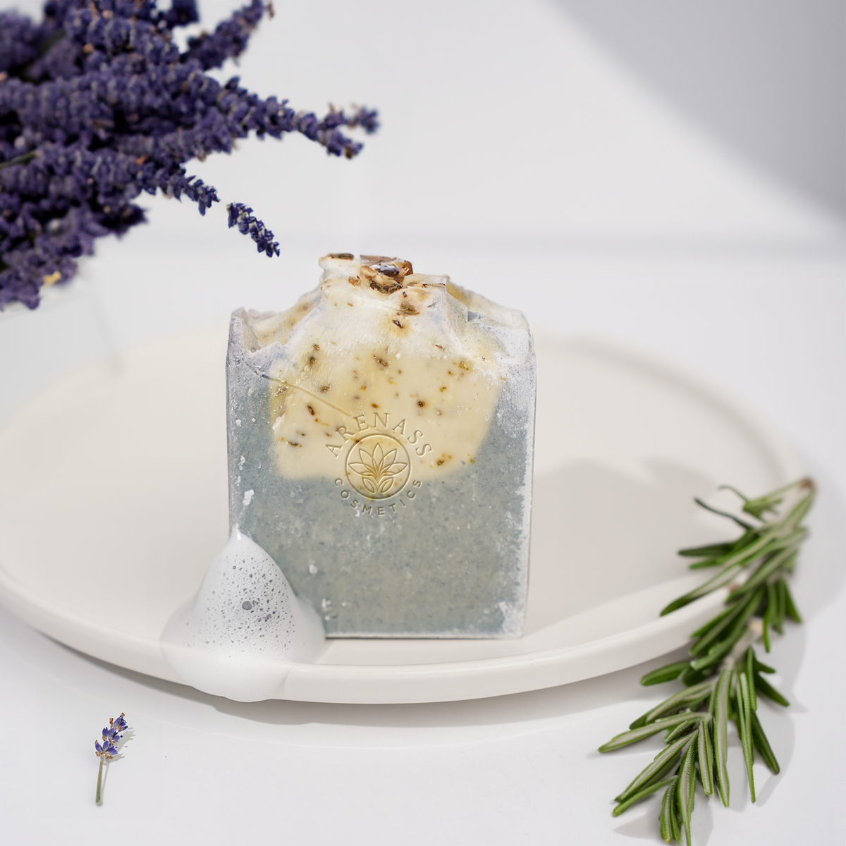 Savon en barre Lavande Romarin